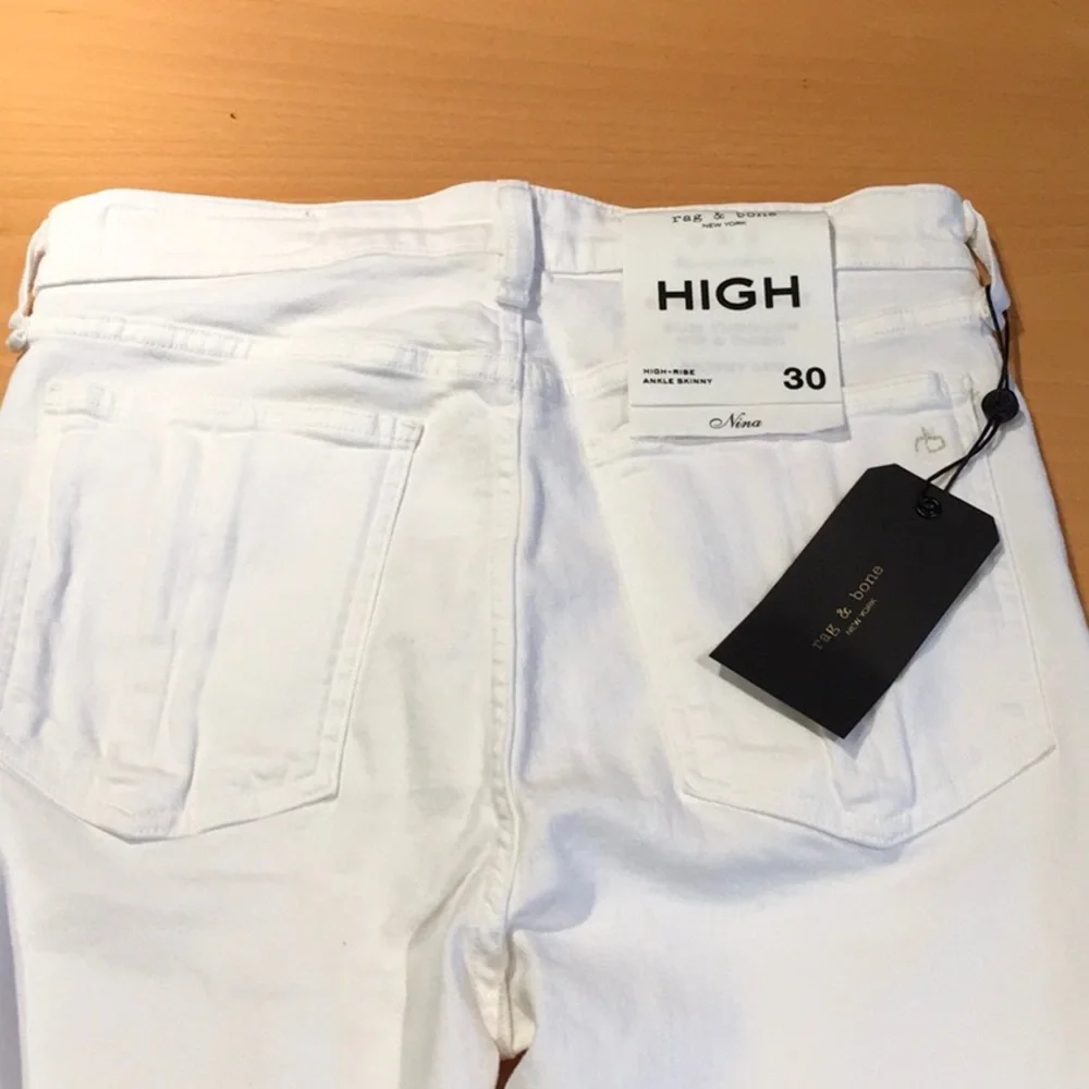 rag & bone Nina High Rise Ankle Skinny Jeans - Picture 5 of 12